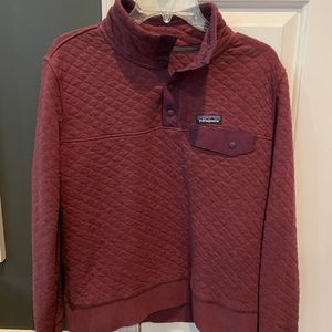 Patagonia quilted sweatshirt women’s size medium